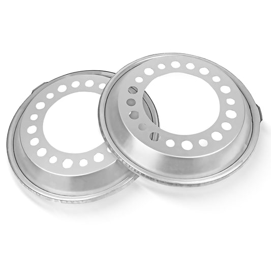 Dasbecan 2 Pcs Auto Steer Wheel Automatic Balancers Compatible with 22.5-24.5" Wheel, Centramatic Aluminum Wheel Balancers, Replace# 800-822