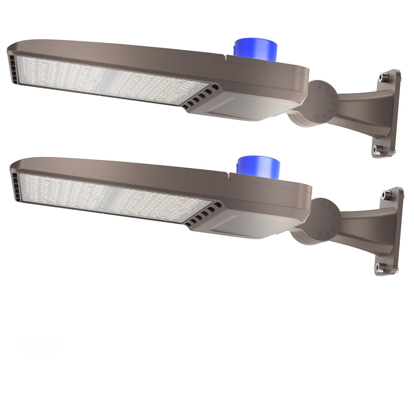 Jc-Lgl 400W Led Parking Lot Lights 2 Pack  56000Lm 5000K Daylight  Ip65 Waterproof  0-10V Dimmable  Ul & Etl Certified  Commercial Outdoor Lighting For Parking Lots  Stadiums  And Streets