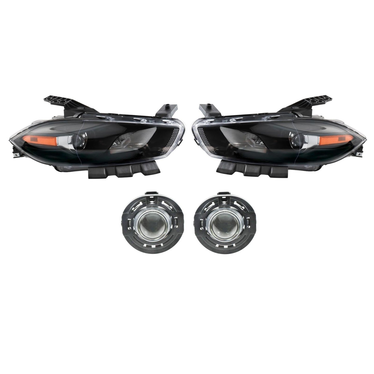 Trq Lighting Kit Ch2502240 Ch2503240 Ch2594105 Compatible With 2013-2016 Dodge Dart