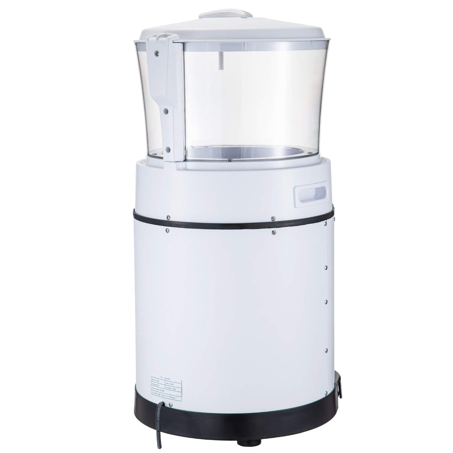 VEVOR Commercial Ice Crusher Shaver, 1100LBS/H Snow Cone Machine with 17.6LBS Hopper, 350W Tabletop Electric Ice Shaver with Stainless Steel Blade, Perfect for Restaurant Bar Parties Events
