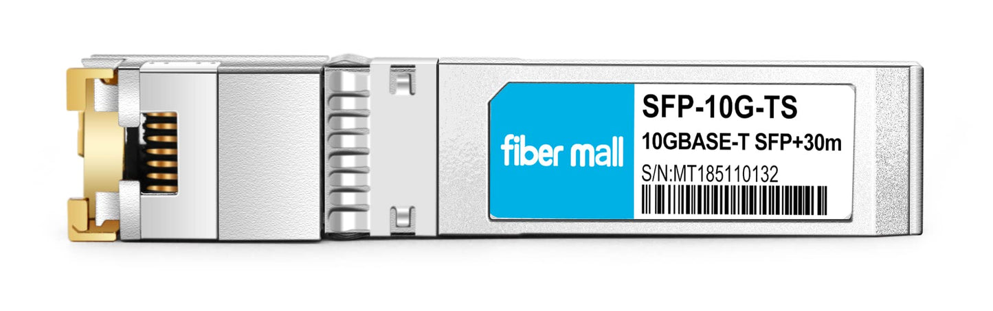 10Gbase-T Sfp+ To Rj45 For Hpe Aruba Jl563A Compatible 10G Sfp+ Copper Rj-45 30M Transceiver Module