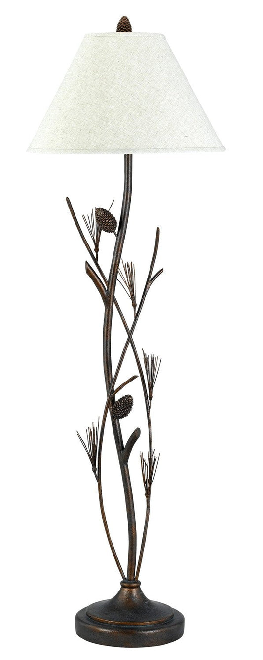 Cal Lighting BO-961FL Floor Lamp, Metal, Willow, 18inx18inx60in