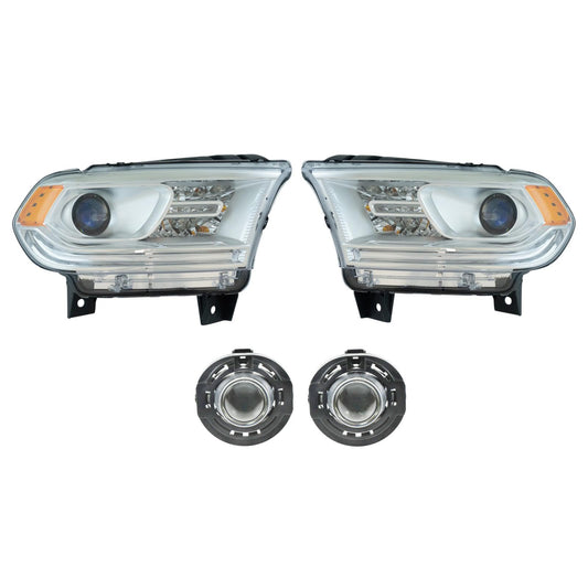 Trq Lighting Kit Ch2502256 Ch2503256 Ch2594105 Compatible With 2014-2017 Dodge Durango