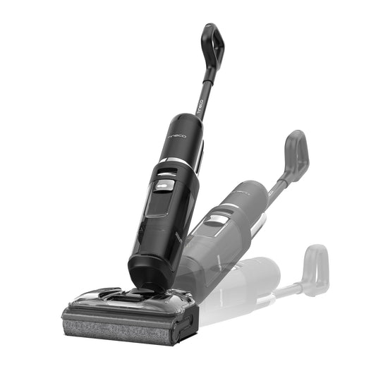 Tineco Floor ONE S7 Stretch Ultra Cordless Wet Dry Vacuum Cleaner, 180°Lay-Flat Anti-Tangle Design, 50 Minutes Runtime, 185℉ Flashdry Self-Cleaning, Dual-Sided Edge Cleaning Floor Cleaner