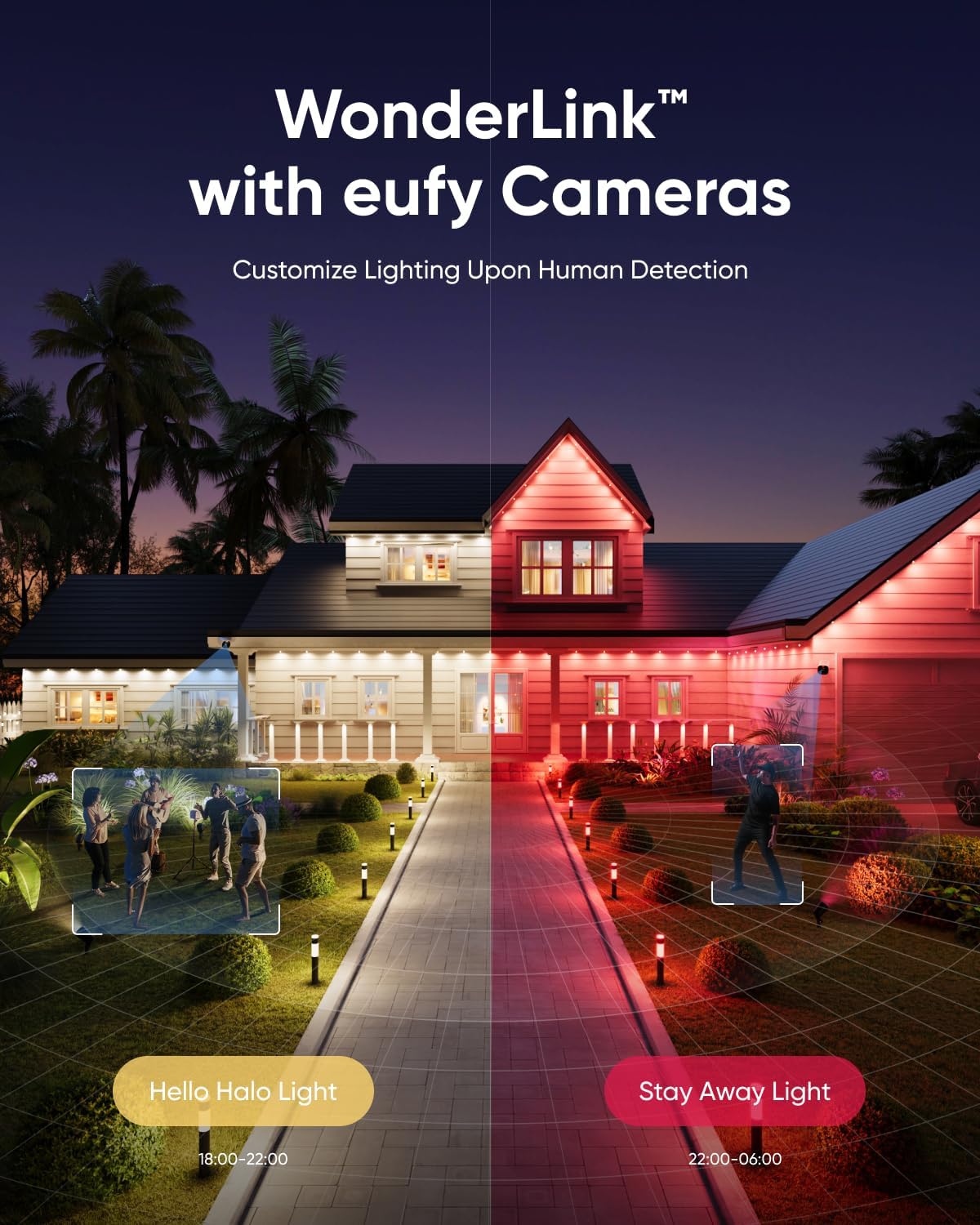 Eufy Permanent Outdoor Lights E22  100Ft With 60 Triple-Led Lights  Smart Rgbww  Daily And Holiday  Up To Ip67 Waterproof  Ai Lighting Themes For Halloween  Christmas  Links With Cameras  Black