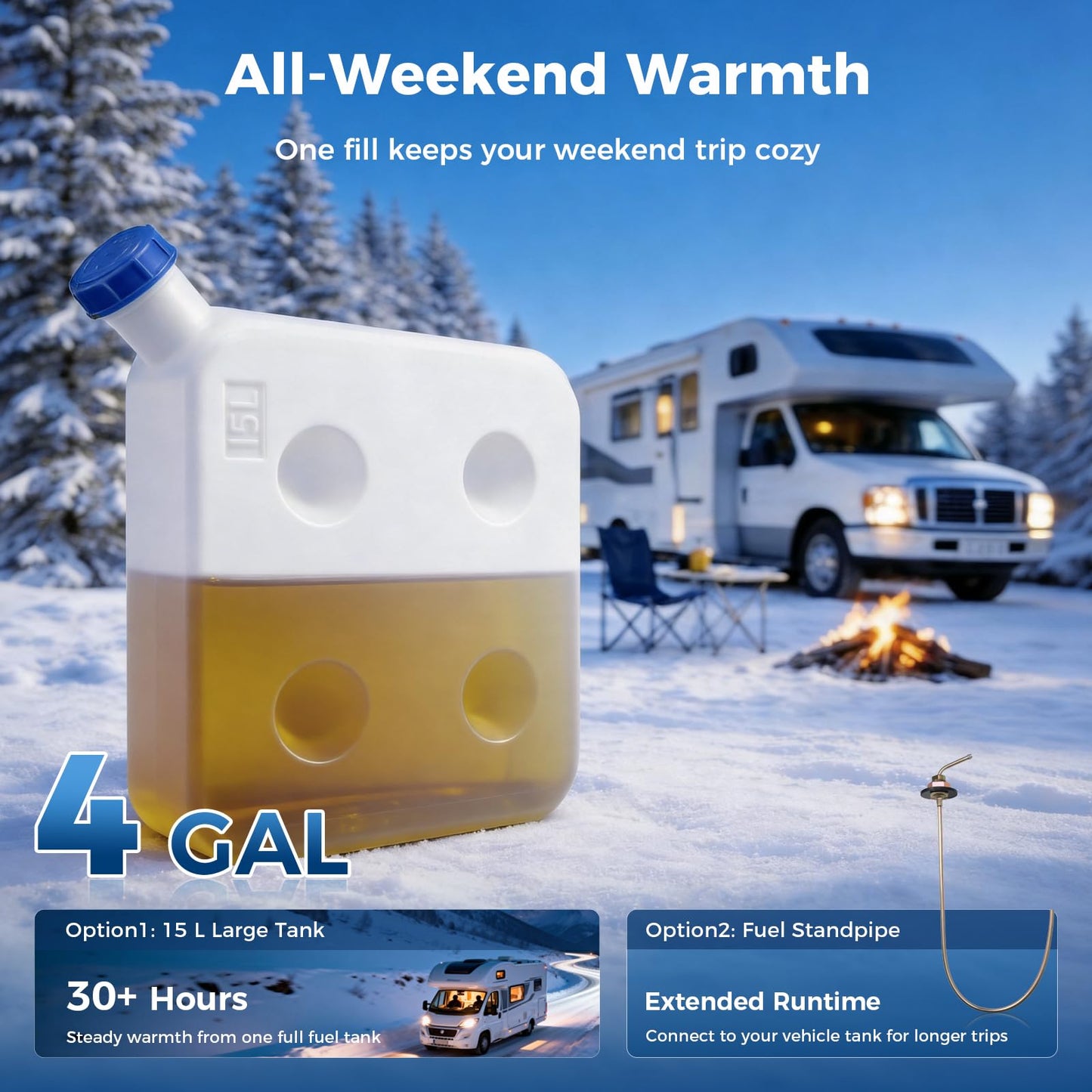 VOYOCHT Diesel Heater 8KW, Aluminum Housing, Diesel Air Heater 12V, Fast Heating, Diesel Parking Heater High Altiude with Controller & 15L Tank for Trucks, Trailers, Boats, RVs and Motor-homes
