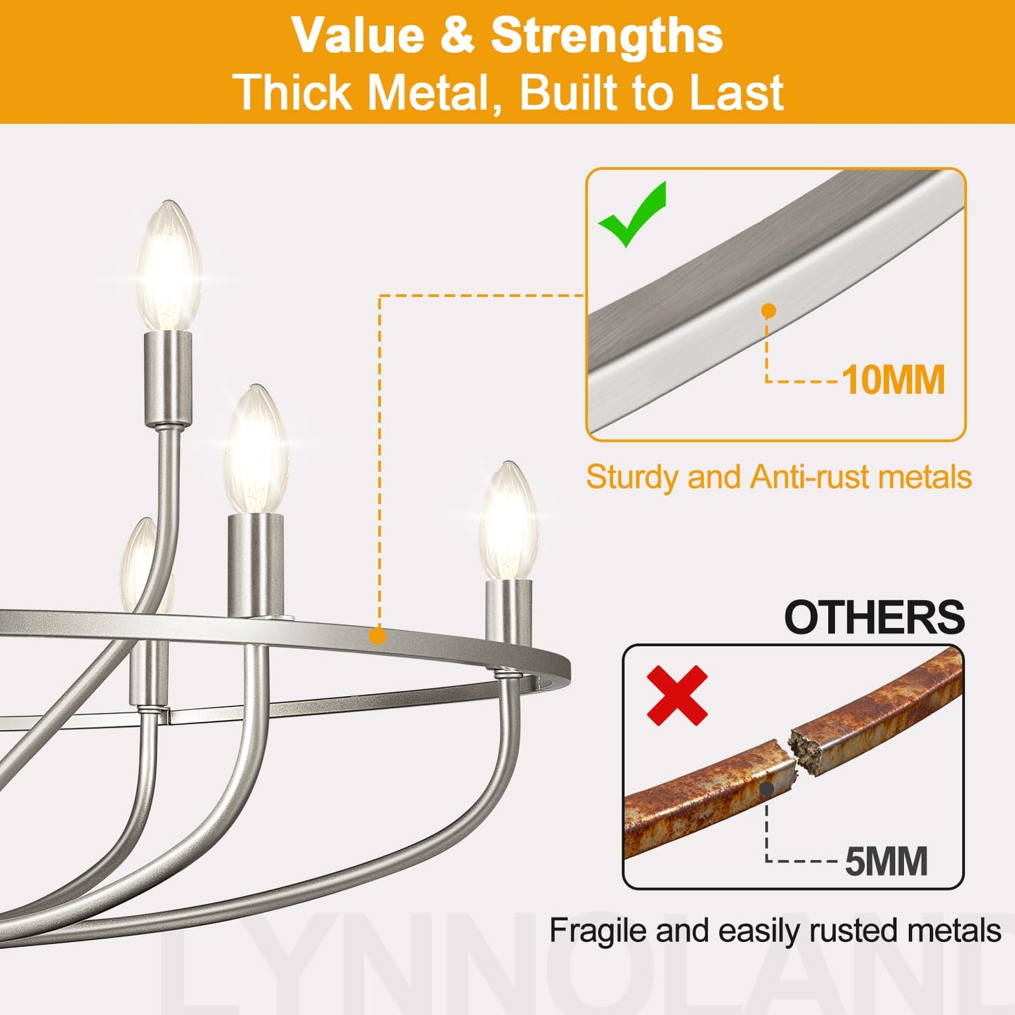 30 Brushed Nickel Chandelier  9-Light Industrial Chandelier For Dining Room Lighting Fixtures Hanging  Pendant Lights For Kitchen Island  Kitchen Island  Bedroom And Entryway (Bulbs Not Included)