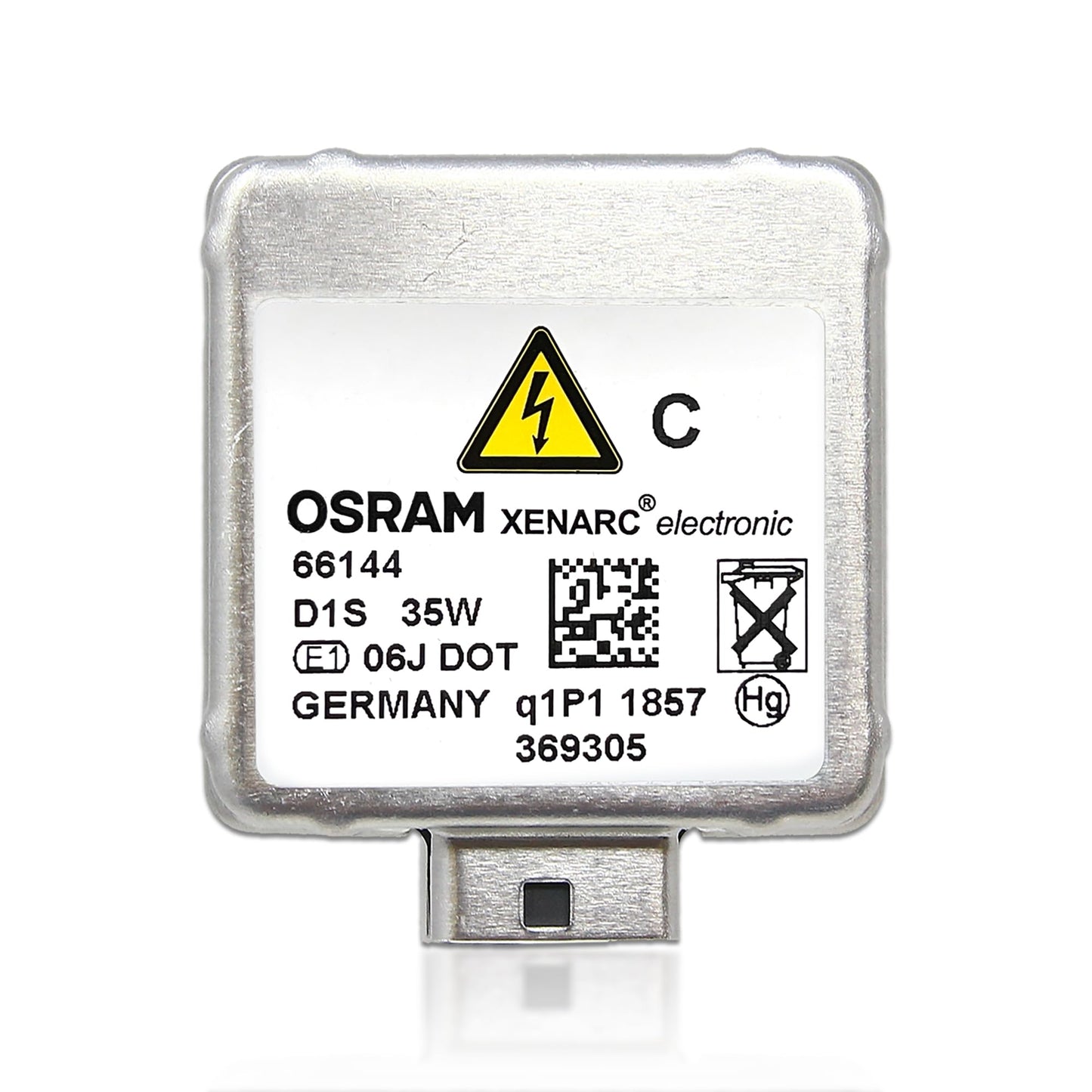 Dama Automotive Lighting Oem D1S Original Xenarc Xenon Hid Headlight Bulb 66144 85V 35W Pk32D-5 4300K | Pack Of 1