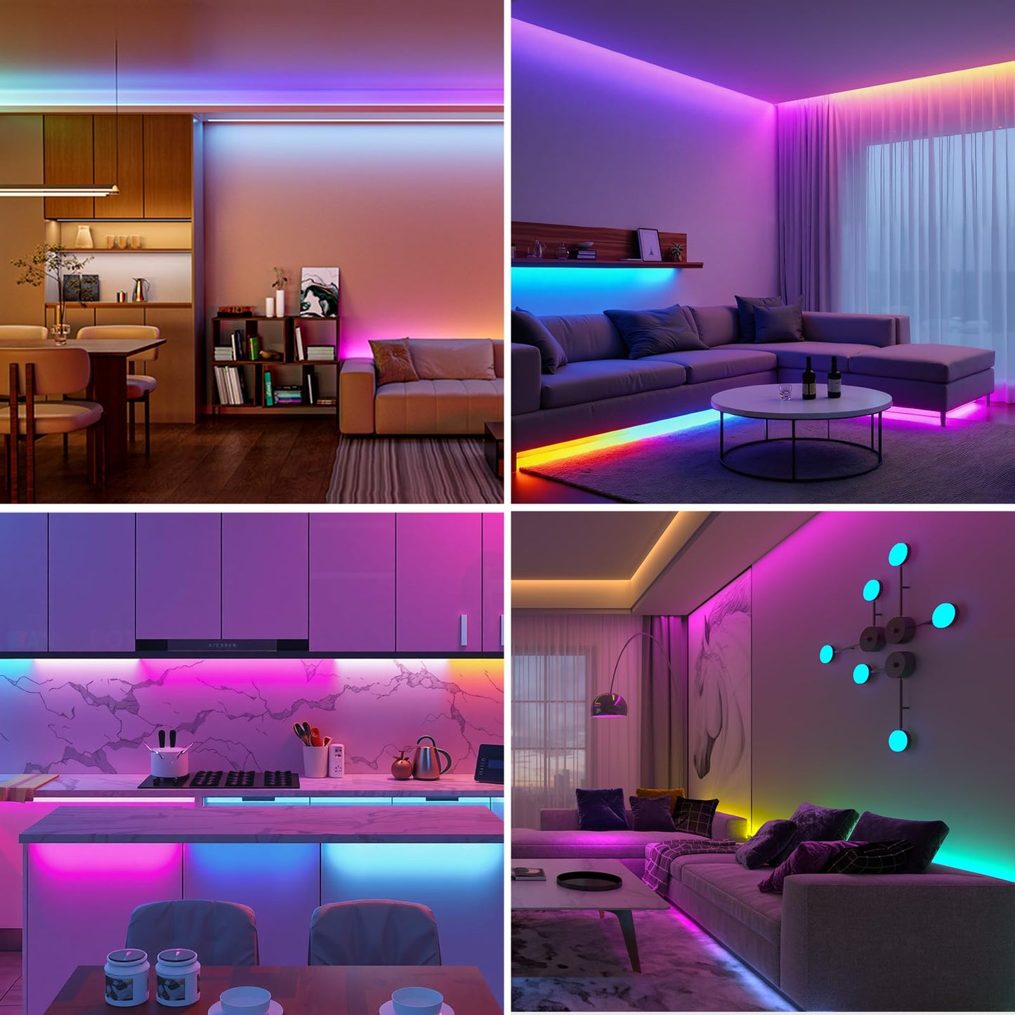 Btf-Lighting Sk6812(Similar Ws2812B) Rgbw Rgb+Warm White(3000K) Individually Addressable Dc12V 16.4Ft 60Led/M 4 Colors In 1 Light Dream Color Led Strip Ip68 White Pcb(No Adapter Or Controller)