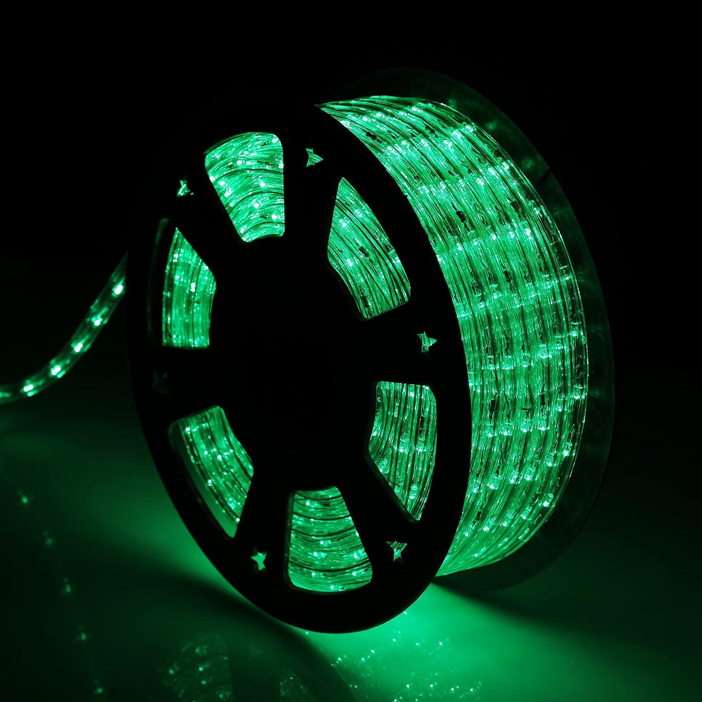 Buyagn Green Led Rope Lights  1080 Leds Waterproof Rope Lights  110V Cuttable Connectable Rope Lights Waterproof Decorative Lighting For Indoor/Outdoor  Patio  Halloween And Christmas Decorations