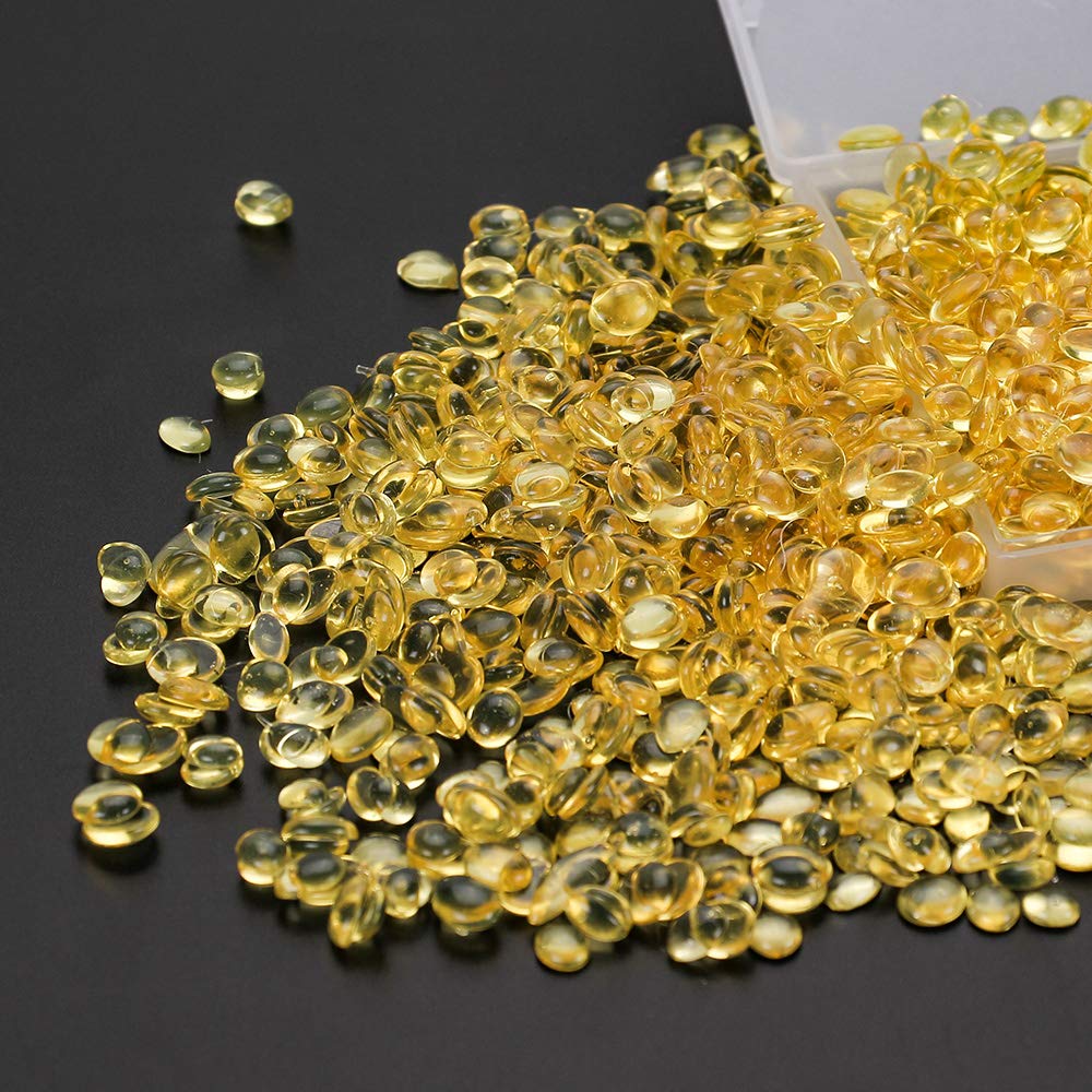 100g 1000 PCS Keratin Glue for Hair Extensions - Fusion Hair Tools Hair Extension Fusion Tips Rebond Granules Beads