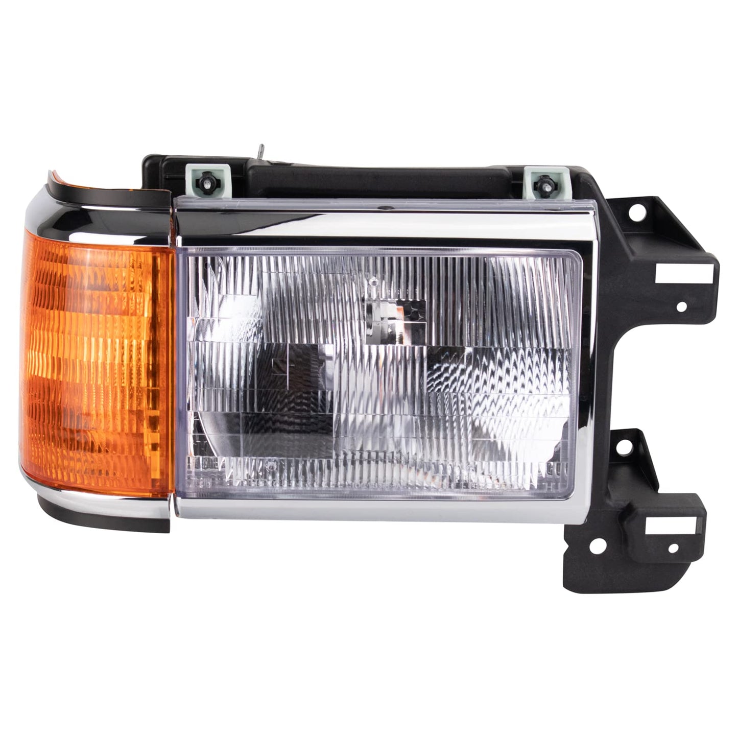 Trq Headlight & Taillight Lighting Kit Driver & Passenger Side Fits Ford 90 Bronco (From Prod Date 11/1/89) 91 Bronco 90 F-150 W/Styleside Bed (From Prod Date 11/1/89) 91 F-150 With Styleside Bed