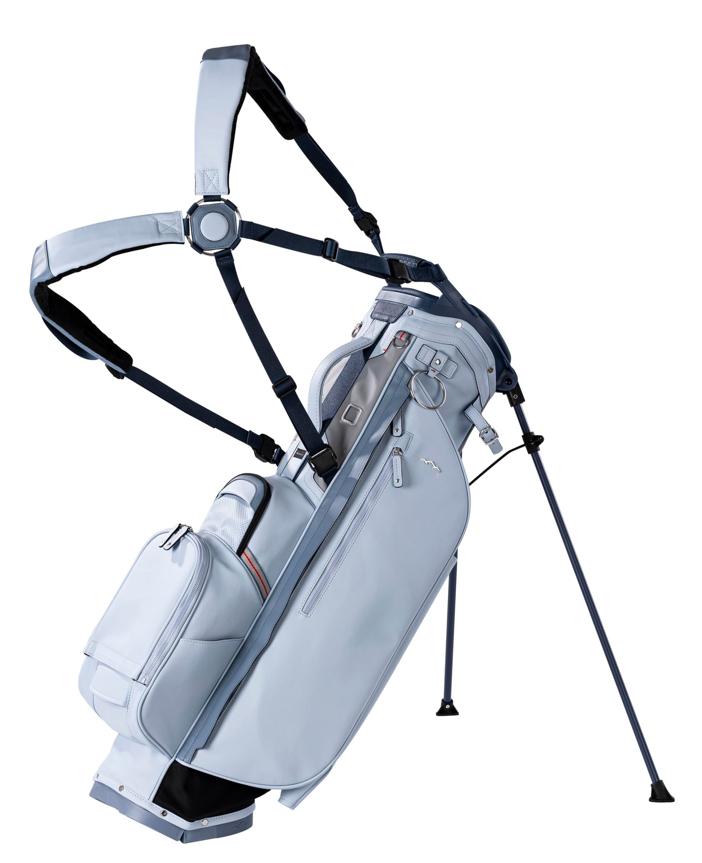 Sun Mountain Men's Matchplay LS Lightweight Stand Golf Bag 4-Way Top - 9 Pockets, Dual Strap System, Push & Electric Cart Compatible Compression Base, 2025 Model - Fog