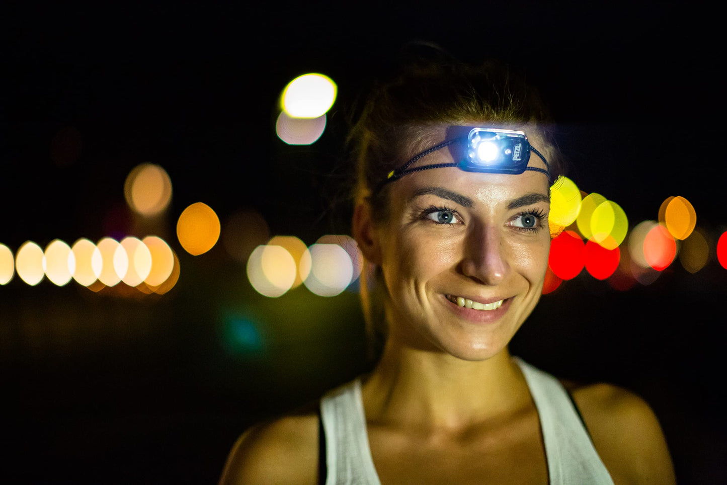 PETZL BINDI Headlamp - Ultra-Compact Rechargeable, One Size, Black, Model E102AA00