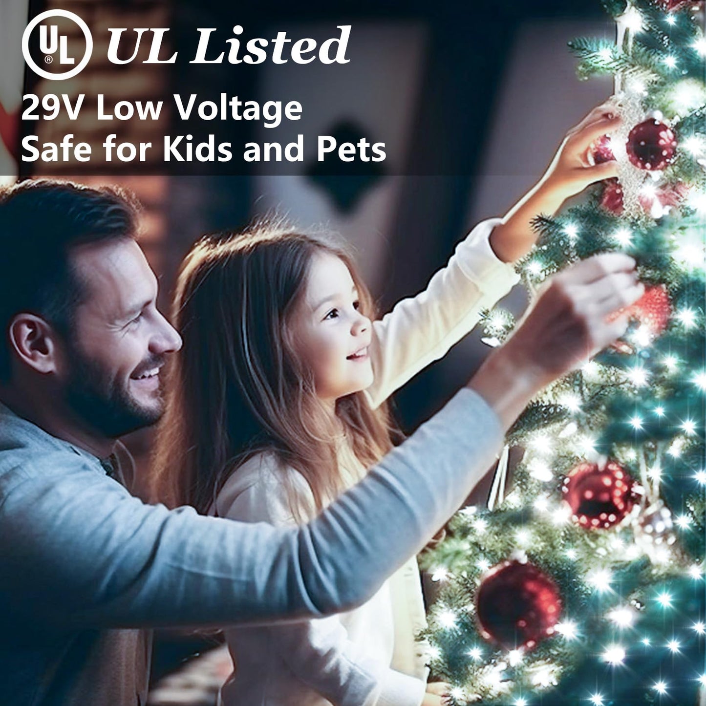 1500 Led 470Ft Christmas Lights Outdoor  Christmas String Fairy Lights With Timer & Memory  Waterproof 12 Modes Dimmable Twinkle Tree Lights For Home Patio Wedding Party Yard Xmas Decor  Cool White