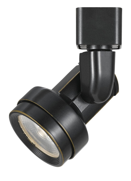 Cal Integrated LED Track Fixture, 10W, 3300K, 650 Lumen, Dark Bronze, Model HT-352-DB, Size 4.20x2.70x3