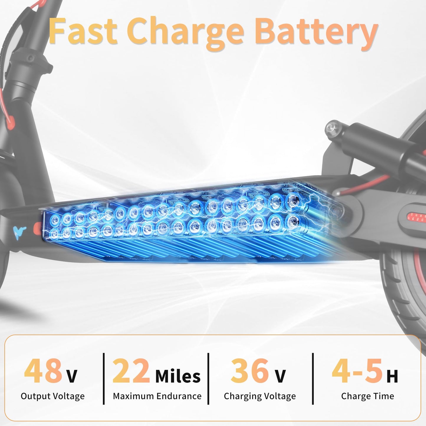 YOQO Electric Scooter Adults 25 Miles Long Range 10" Solid Tires E-Scooter with APP Control 500W Motor Dual Braking System Cruise Control Portable Folding Design for Adults Teens Commuting