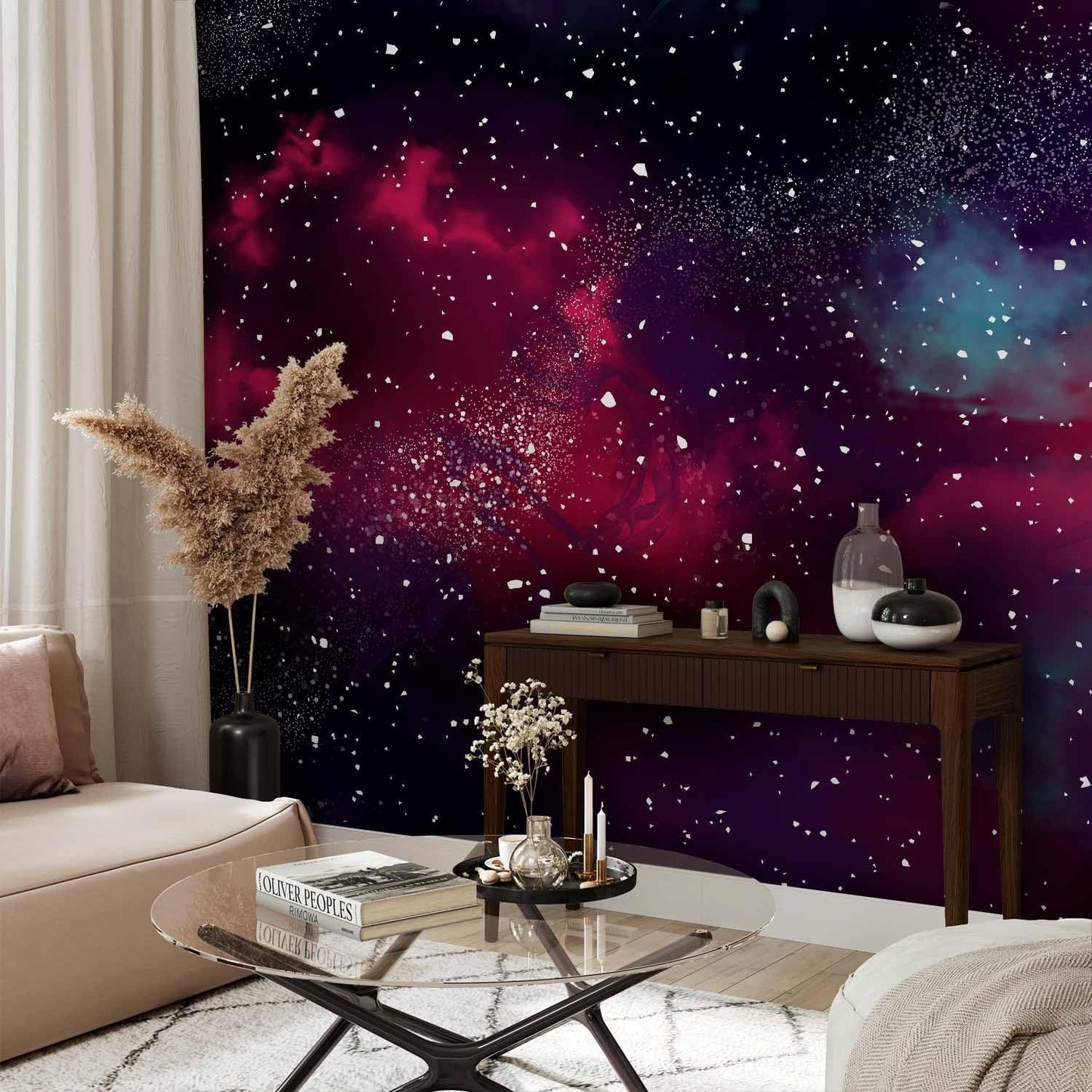 artgeist Premium Wall Mural Space 197x138 in - Non-Woven Wallpaper Fleece Wall Decor Photo Print Picture Image Design Home Mural Galaxy Universe Cosmos Sky a-A-10326-a-a