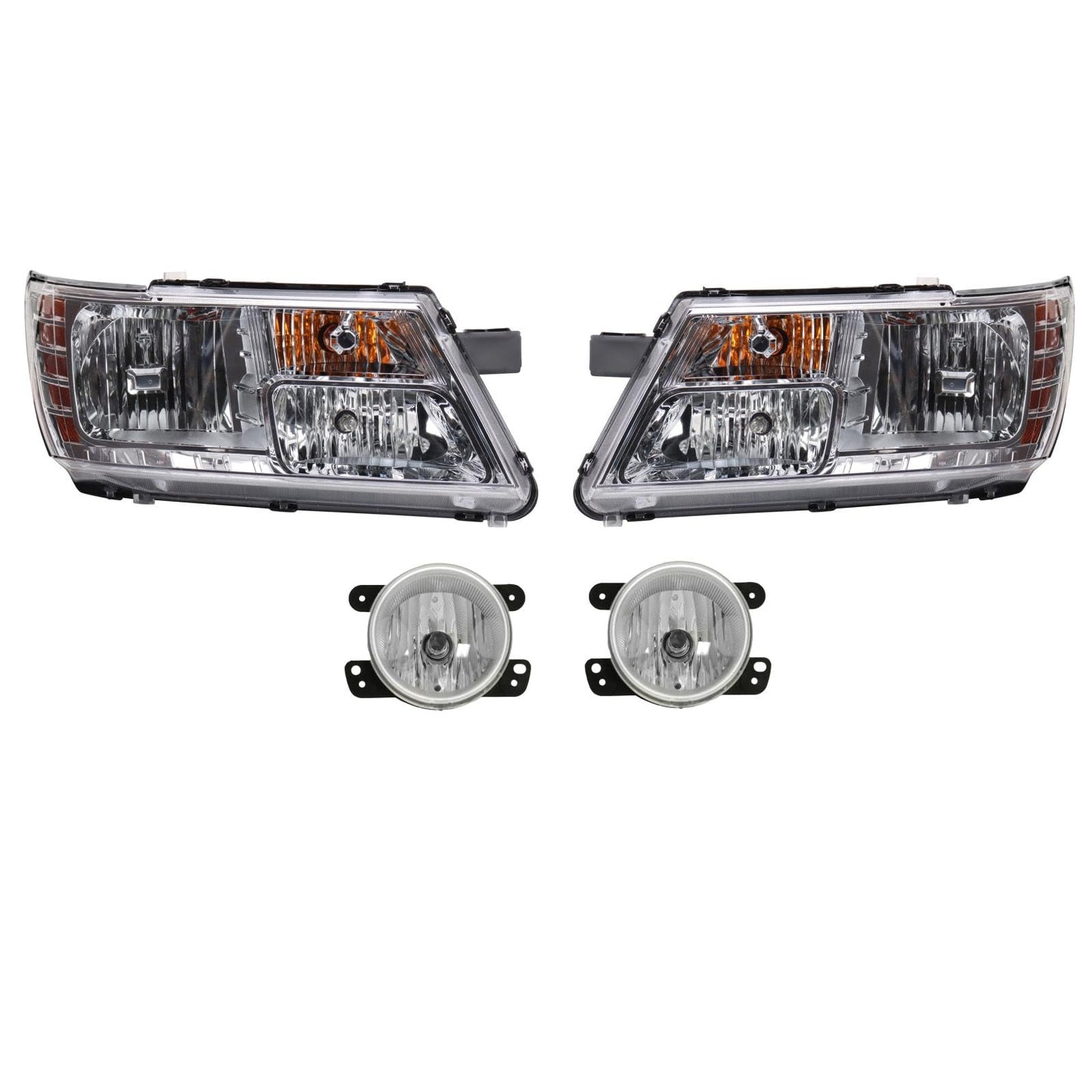 Trq Lighting Kit Ch2502222 Ch2503222 Ch2590109 Compatible With 2009 Dodge Journey