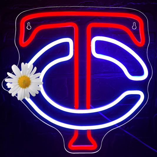 Baseball Neon Sign For Wall Decor Baseball Led Light Up Sign Baseball Wall Decor Sports Neon Lights For Club Bedroom Man Cave Bar Sports Gifts For Men Teen Boys Fans Size 13.4 * 13.4 In(Xd149)