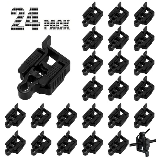 Gardencoin Low Voltage Wire Connector For Landscape Lighting  Waterproof Cable Connectors Compatible With 10/12/14/16/18 Gauge Cables For Pathway Light  Spotlight  In-Ground Light  Ul Listed(24 Pack)