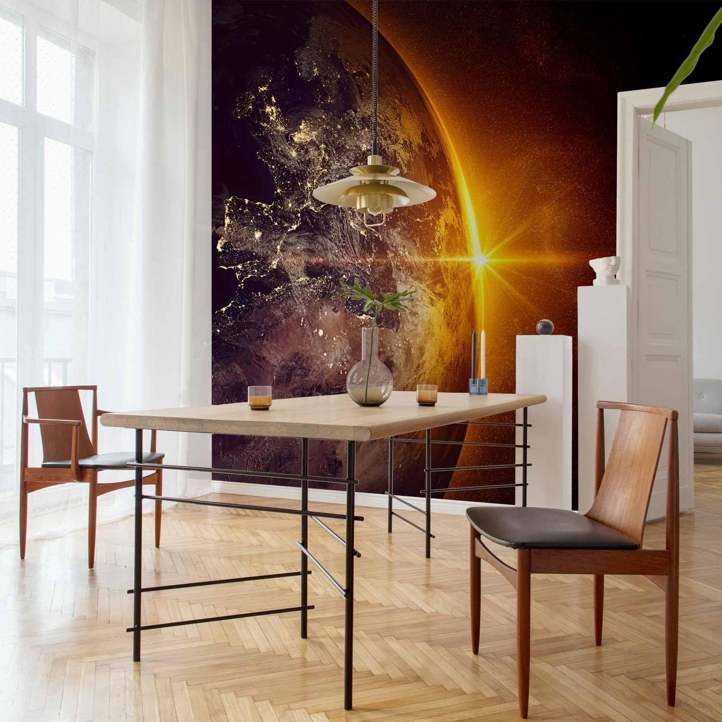 artgeist Wall Mural Cosmos Galaxy 98x69 in - XXL Non-Woven Wallpaper Fleece Wall Decor Photo Print Picture Image Design Home n-B-0003-a-a