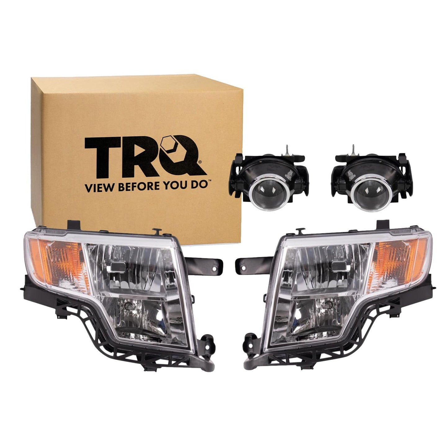 Trq Lighting Kit Fo2502228 Fo2502328 Fo2503228 Fo2590110 Compatible With 2007-2010 Ford Edge