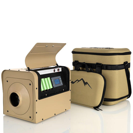 TRAILSON Self-Powered Portable Diesel Heater for RV, Camping & Outdoor Use - Diesel Heater with USB A Charging Port, Remote Control and Water-repellent Storage Bags - No External Battery Needed