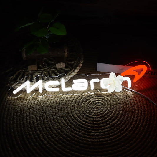 Wonderfullife Car Logo Neon Sign For Garage Decor Led Lights For Bar Or Man Cave Unique Car Enthusiast Gift Bright And Eye-Catching Wall Art.