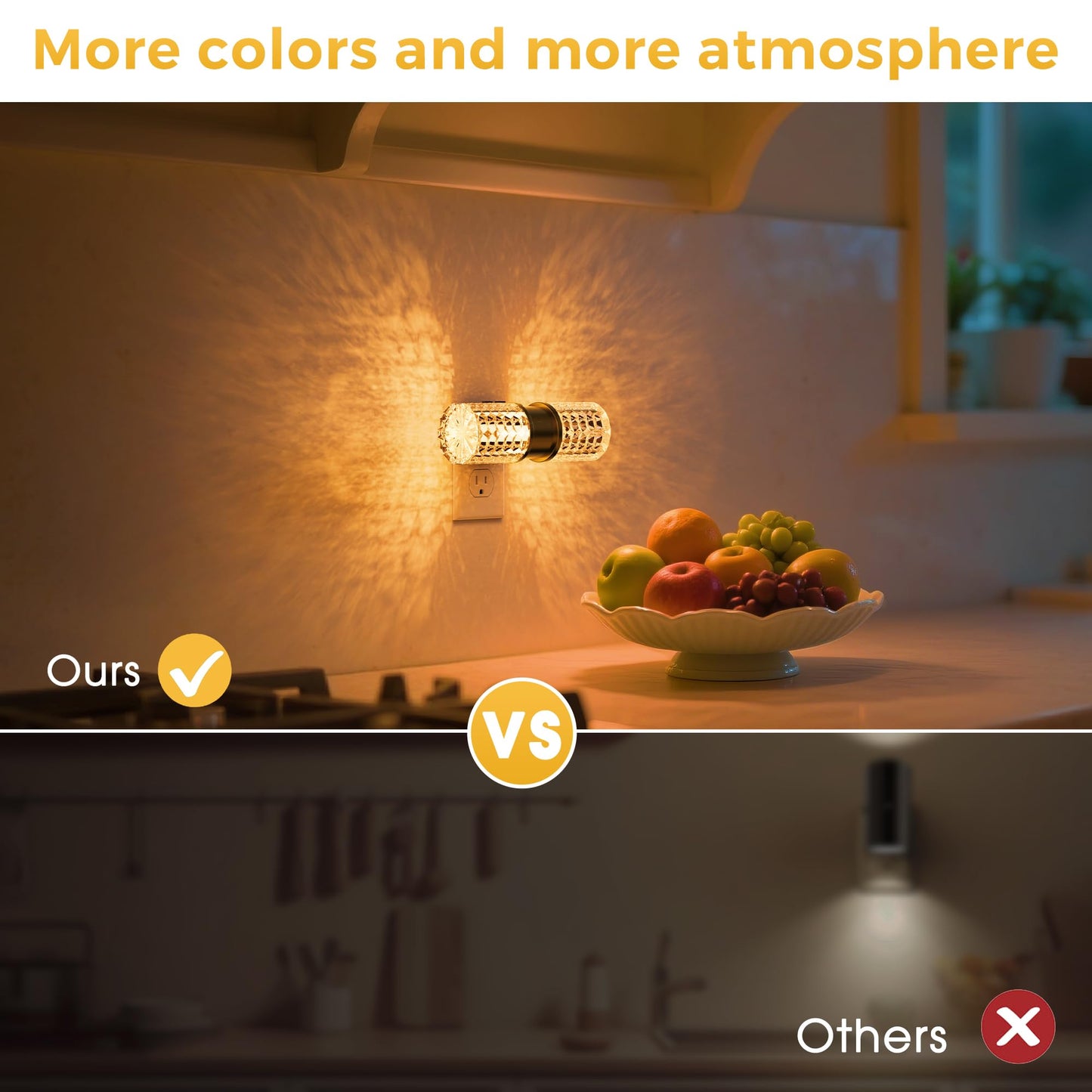 L Lohas Led Night Light  Night Lights Plug Into Wall  2 Pack 10-Color Rgb Change Nightlights 10/50/100Lm Adjustable Automatic Nightlights Plug In With Dusk To Dawn Sensor For Room Bathroom Hallway