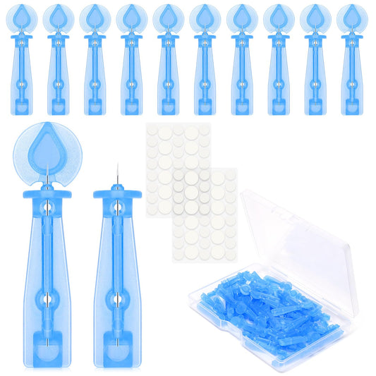 100PCS Disposable Acne Needle & 144 Dots Pimple Stickers - Ultrafine Pimple Popper Needle