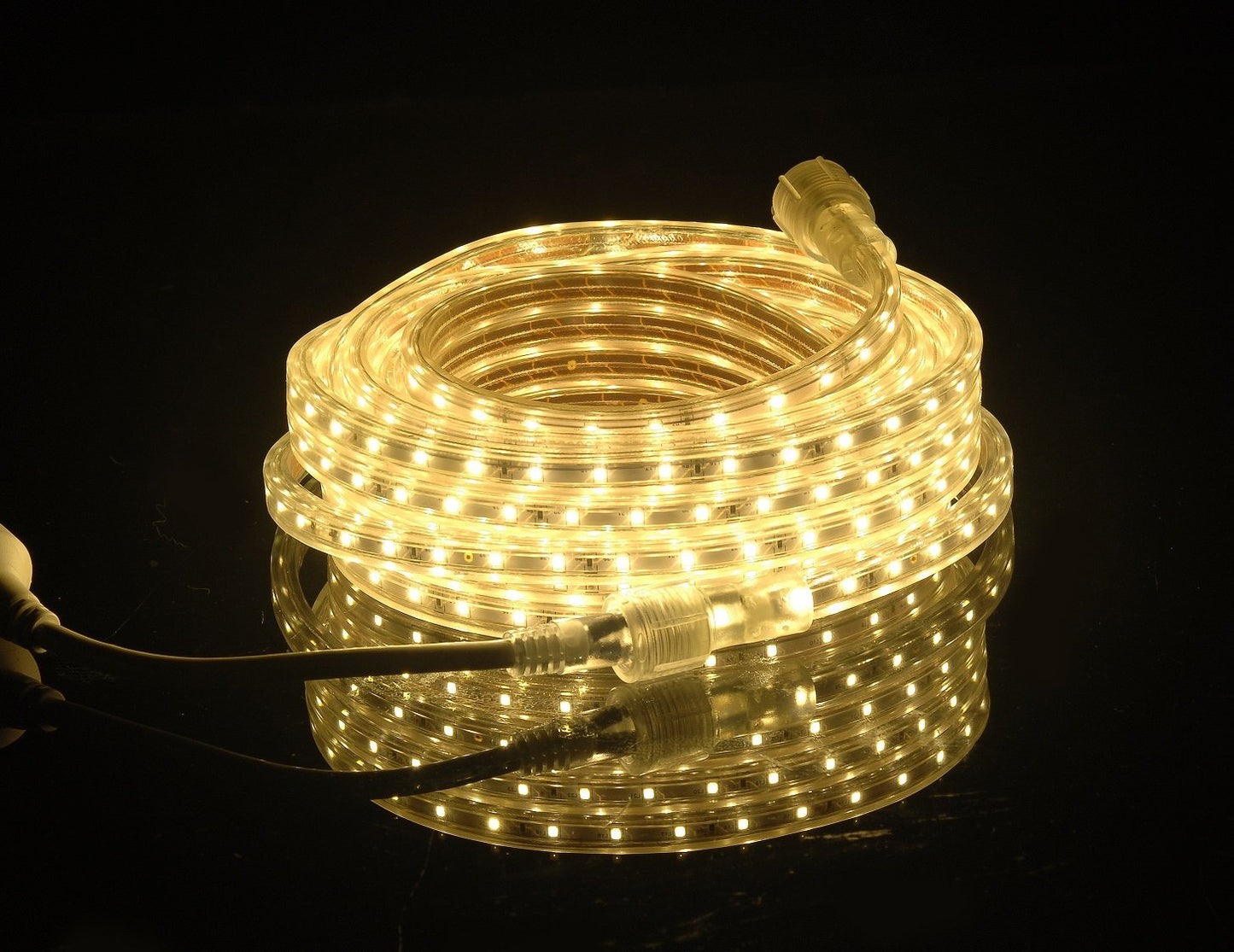 CBconcept LED Strip Light, Dimmable, 30 Feet, Warm White 3000K, 3200 Lumen, Indoor/Outdoor, Model 120VSMD3528-9.