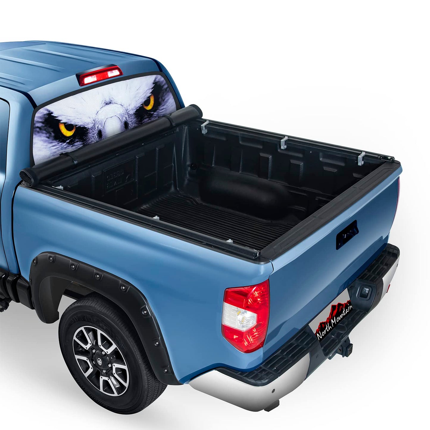 North Mountain Soft Roll Up Tonneau Cover for 2024-2025 Toyota Tacoma 5ft Bed, Compatible with 5ft 2024 2025 Toyota Tacoma Fleetside/Styleside Bed(61"), not for Flareside/Stepside Bed