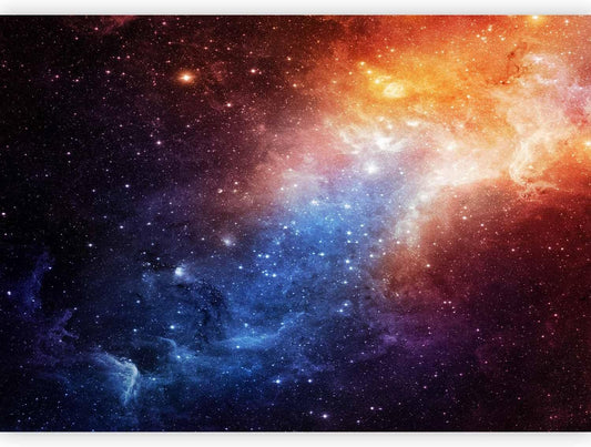 artgeist Wall Mural Cosmos Galaxy 135x101 in - Peel and Stick Self-Adhesive Wallpaper Removable Large Sticker Foil Wall Decor Print Picture Image Design f-B-0057-a-a