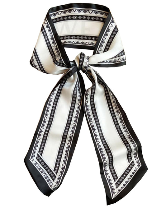 Purse Scarf For Handbags Head Scarves For Women's Hair Bags Scarfs Long Skinny Scarves Fashion Silky Headbands Accessories