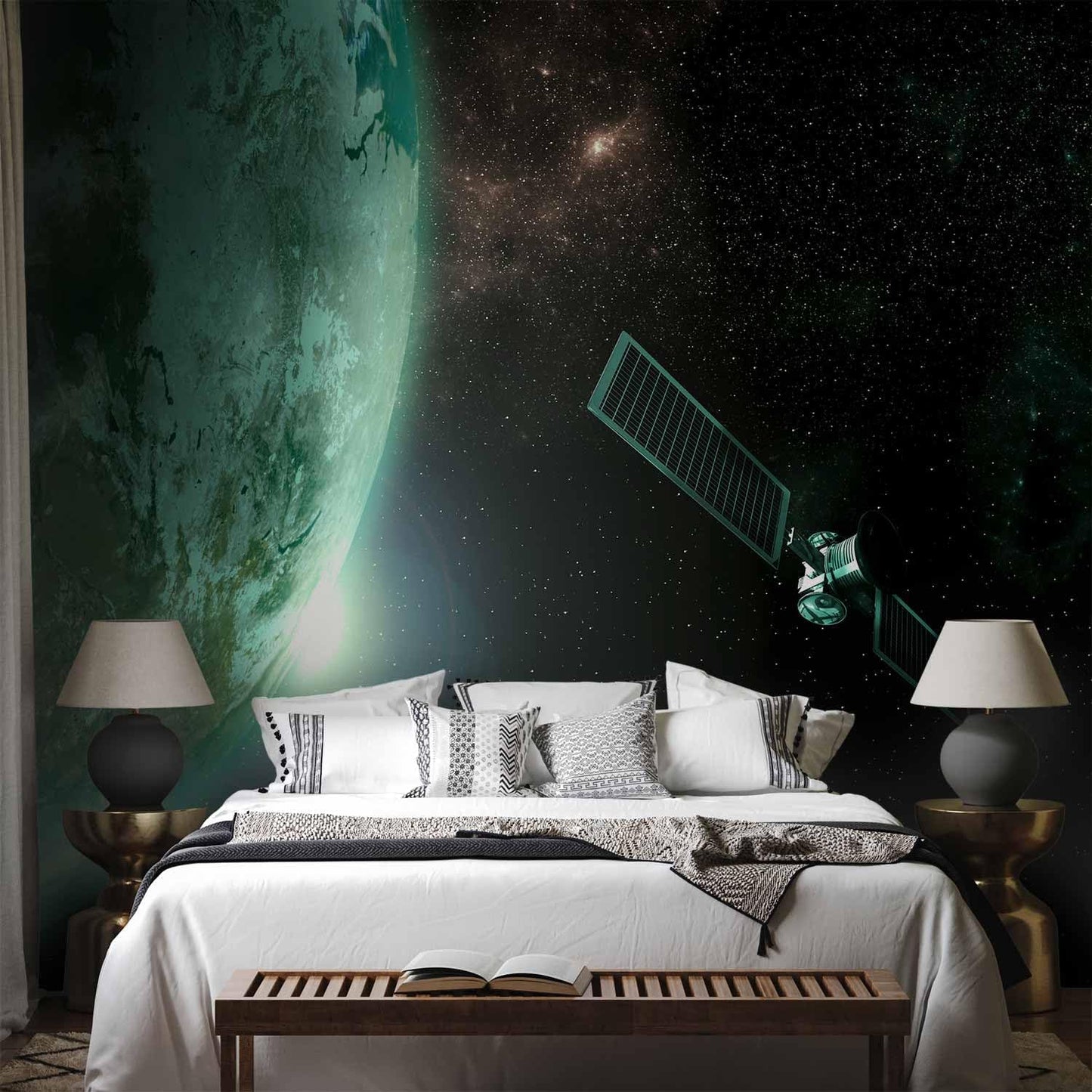 artgeist Wall Mural Cosmos Galaxy 138x101 in - XXL Non-Woven Wallpaper Fleece Wall Decor Photo Print Picture Image Design Home n-B-0007-a-b