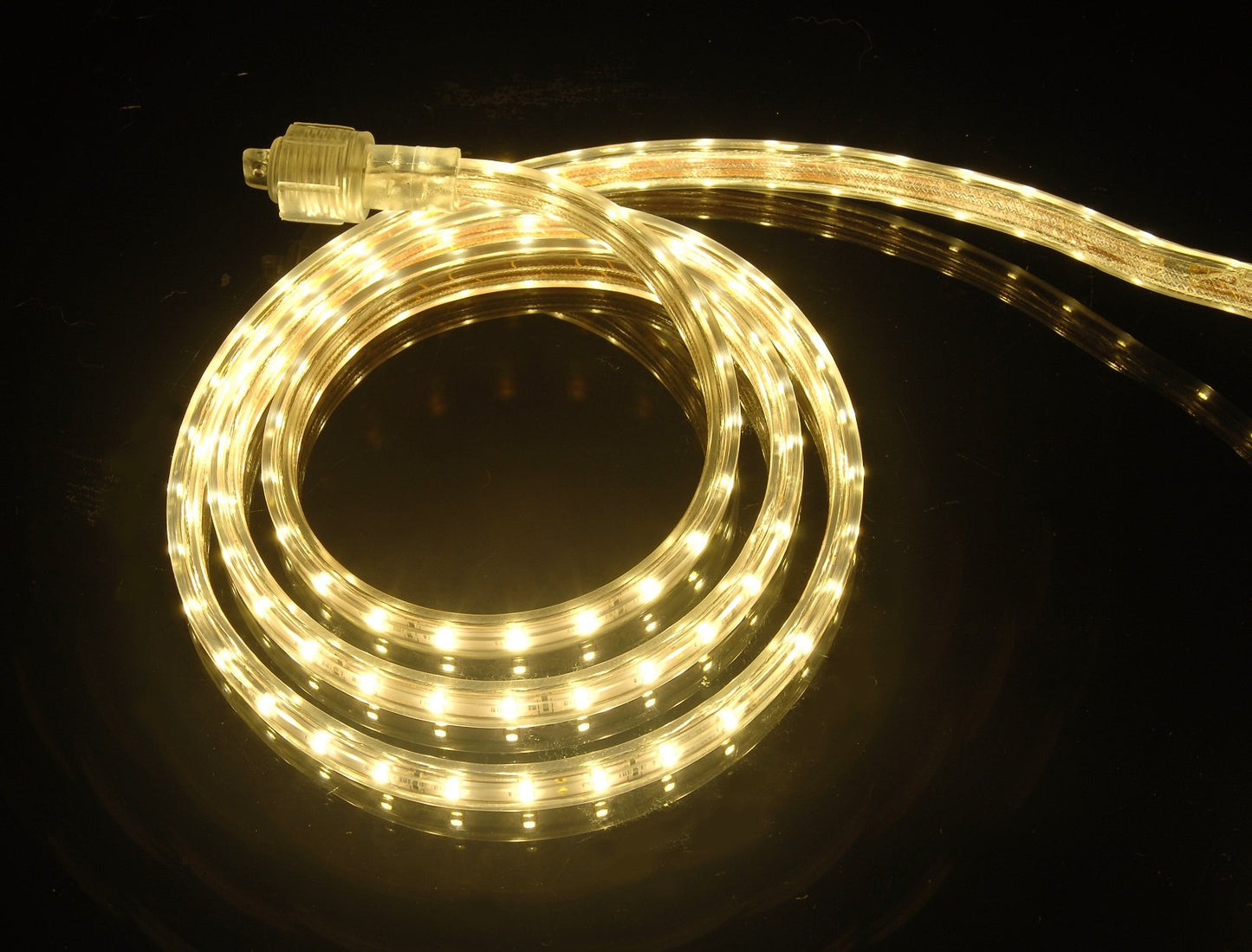 CBconcept LED Strip Light, Dimmable, 30 Feet, Warm White 3000K, 3200 Lumen, Indoor/Outdoor, Model 120VSMD3528-9.