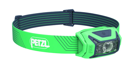 PETZL Actik® Multifunction Front Lamp, Green, Uni -mature-themed, Model E063AA02, Size U, Synthetic Material