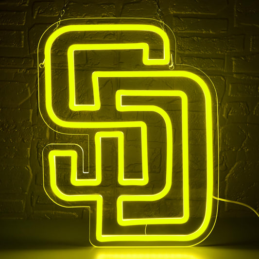 Baseball Neon Sign For Wall Decor Baseball Team Neon Light For Man Cave Led Sign For Bedroom Pary Garage Dorm Club Bar Birthday Gifts For Fans 5V Usb Powered Size 14.1 * 11In(Zyld266)