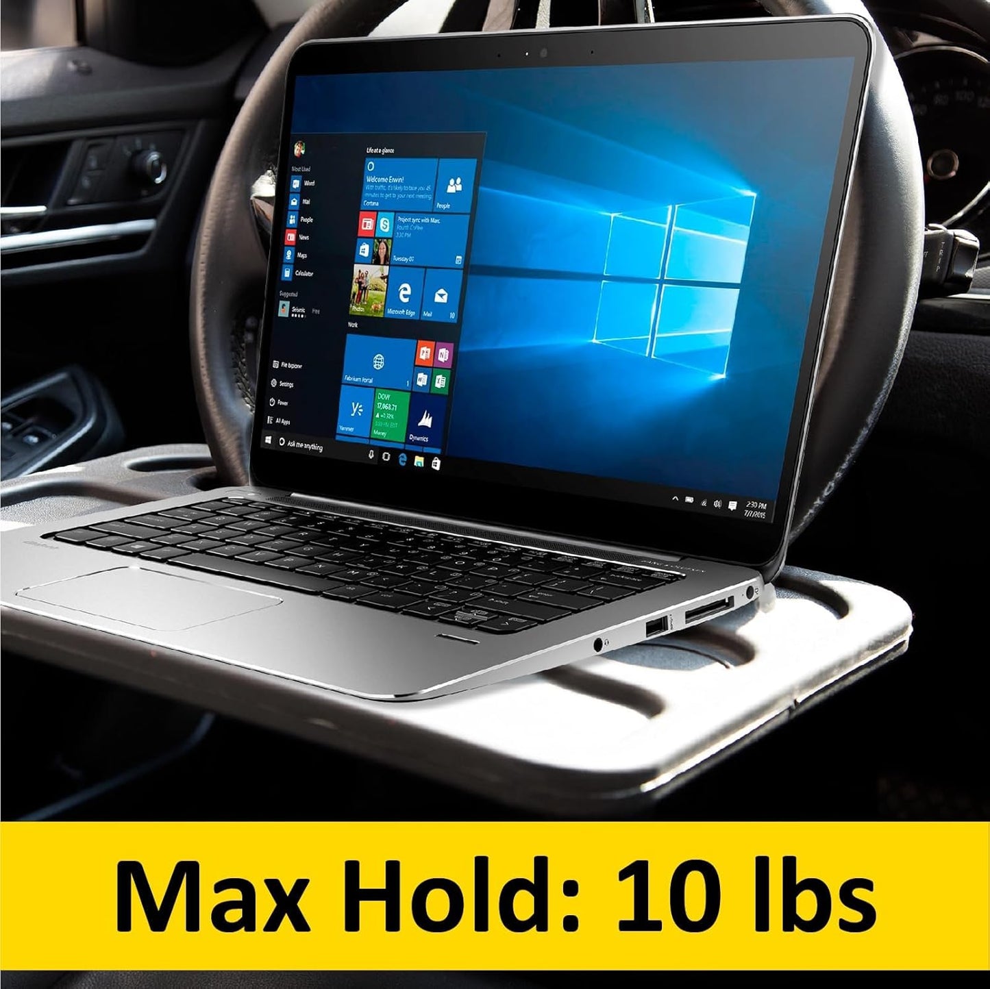 Car Steering Wheel Desk,Multi-Function Car Table & Computer Tray,Universal Food Tray for Most Vehicles