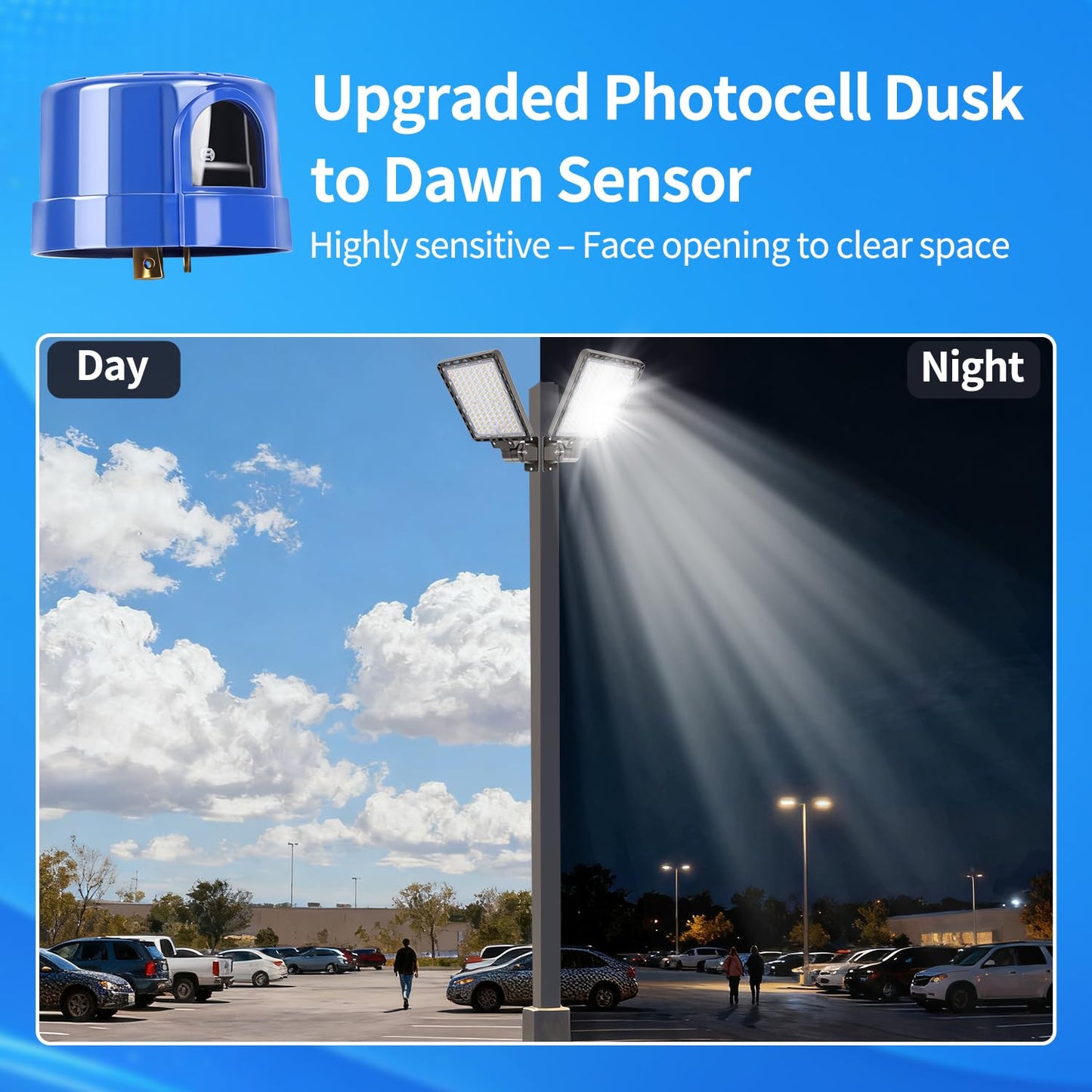 Ledmo 240W Led Parking Lot Light Outdoor Dusk To Dawn Parking Lot Lighting With Adjustable Arm Mount 37000Lm Ip65 Led Street Commercial Area Lights For Yard Sport Barn Shop 5000K