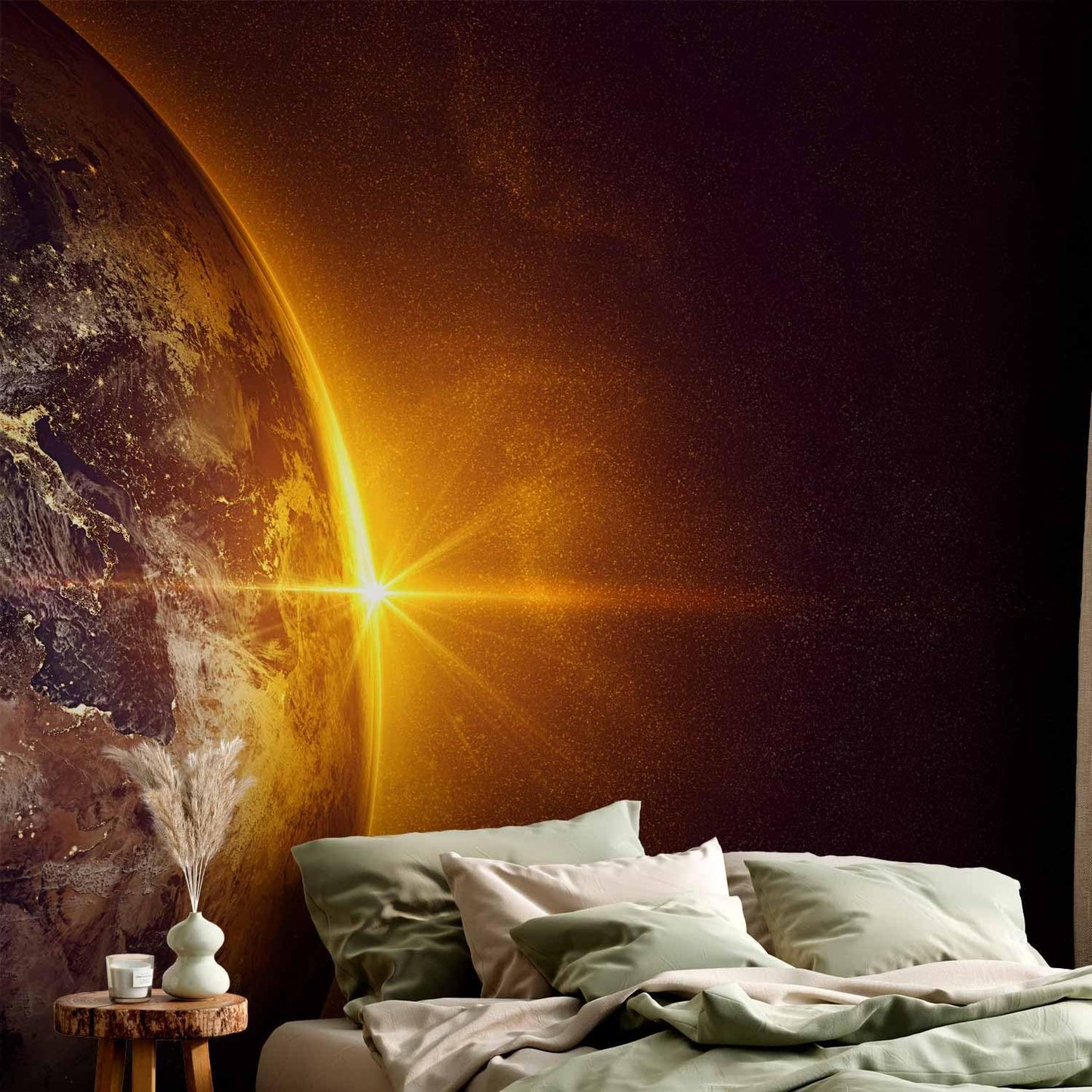 artgeist Premium Wall Mural Cosmos Galaxy 177x124 in - XXL Non-Woven Wallpaper Fleece Wall Decor Photo Print Picture Image Design Home n-B-0003-a-a