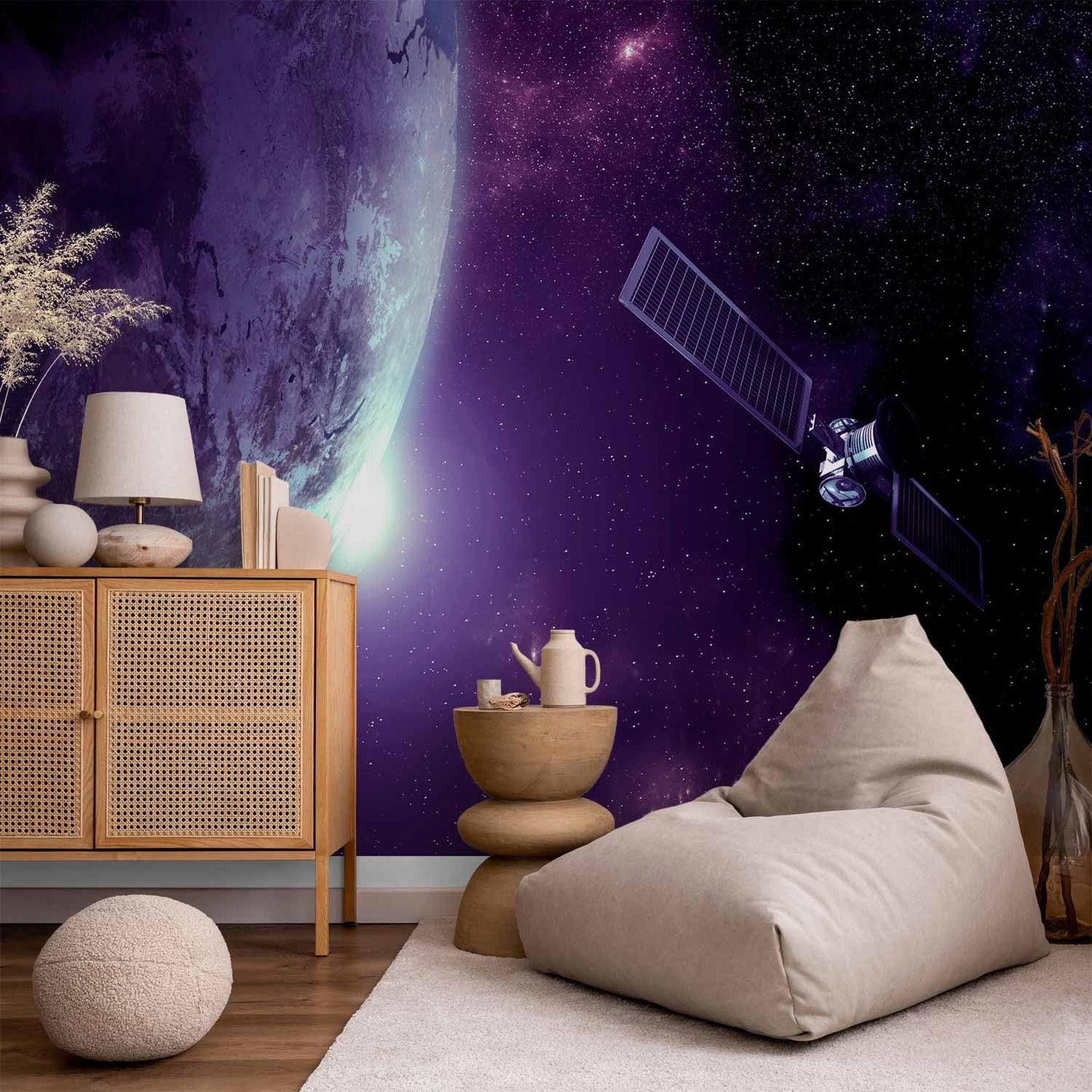 artgeist Premium Wall Mural Cosmos Galaxy 157x110 in - XXL Non-Woven Wallpaper Fleece Wall Decor Photo Print Picture Image Design Home n-B-0007-a-d