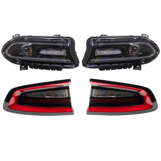 Trq Lighting Kit Ch2502337 Ch2503337 Ch2800208 Ch2801208 Compatible With 2018-2021 Dodge Charger