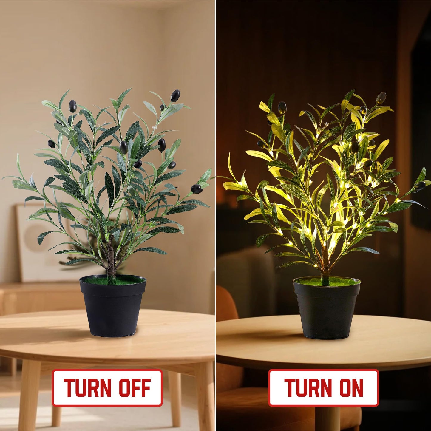 Artificial Olive Tree Lamp  Faux Olive Tree And Fruits Artificial Tree For Office House Living Room Bedroom Stairs Foye Coffee Shop Rack Clothing Store Home Decor  Christmas Birthday Gifts For Women
