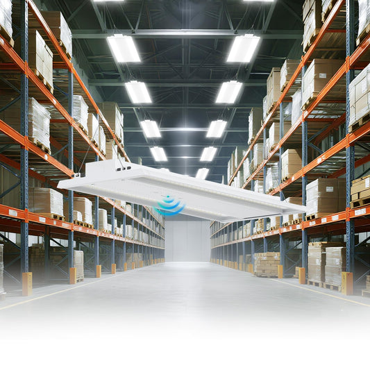 Yxl Led Linear High Bay Shop Light 210W  Larger Central Lighting Area  31500Lm  120-277V  0-10V  5000K  Commercial Linear High Bay Led Shop Lights For Warehouse Industrial Garage Workshops  Ul