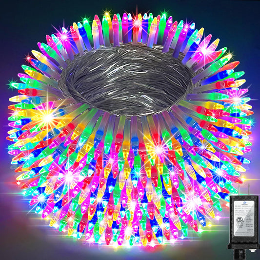 1500 Led Chrstmas Lights  470Ft Outdoor Christmas String Lights With 12 Modes  Multicolor Led String Lights With Timer Dimmable Waterproof For Tree Fence Garden Xmas Wedding Party Holiday Decorations