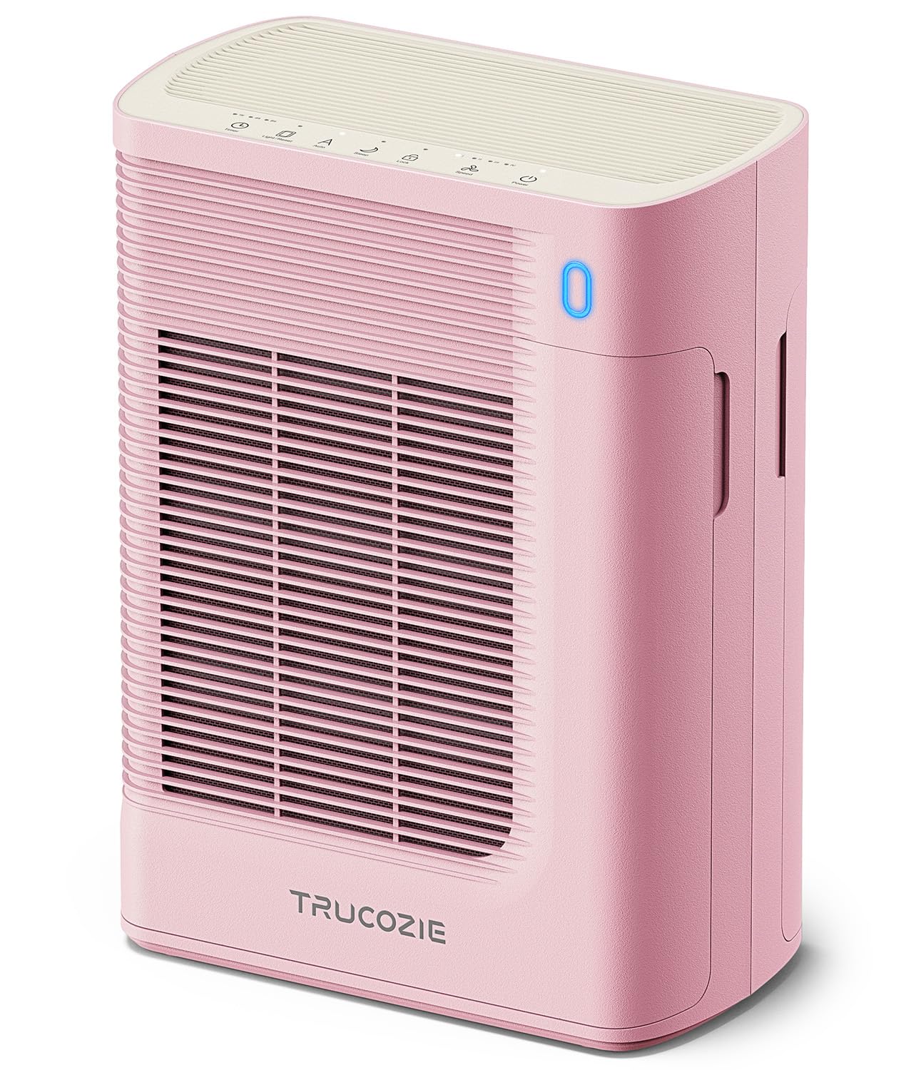 T356 New Pink Air Purifier for Home Large Room Bedroom Up to 1937 Ft² in 1 Hr With Double-sided Air Inlet, Air Quality and Light Sensors, HEPA Sleep Mode for Allergies, Dust, Smoke, Pet Hair