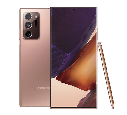 Samsung Galaxy Note 20 Ultra 5G Cell Phone, Factory Unlocked Android Smartphone, 128Gb, S Pen Included, Mobile Gaming, 6.9    In
