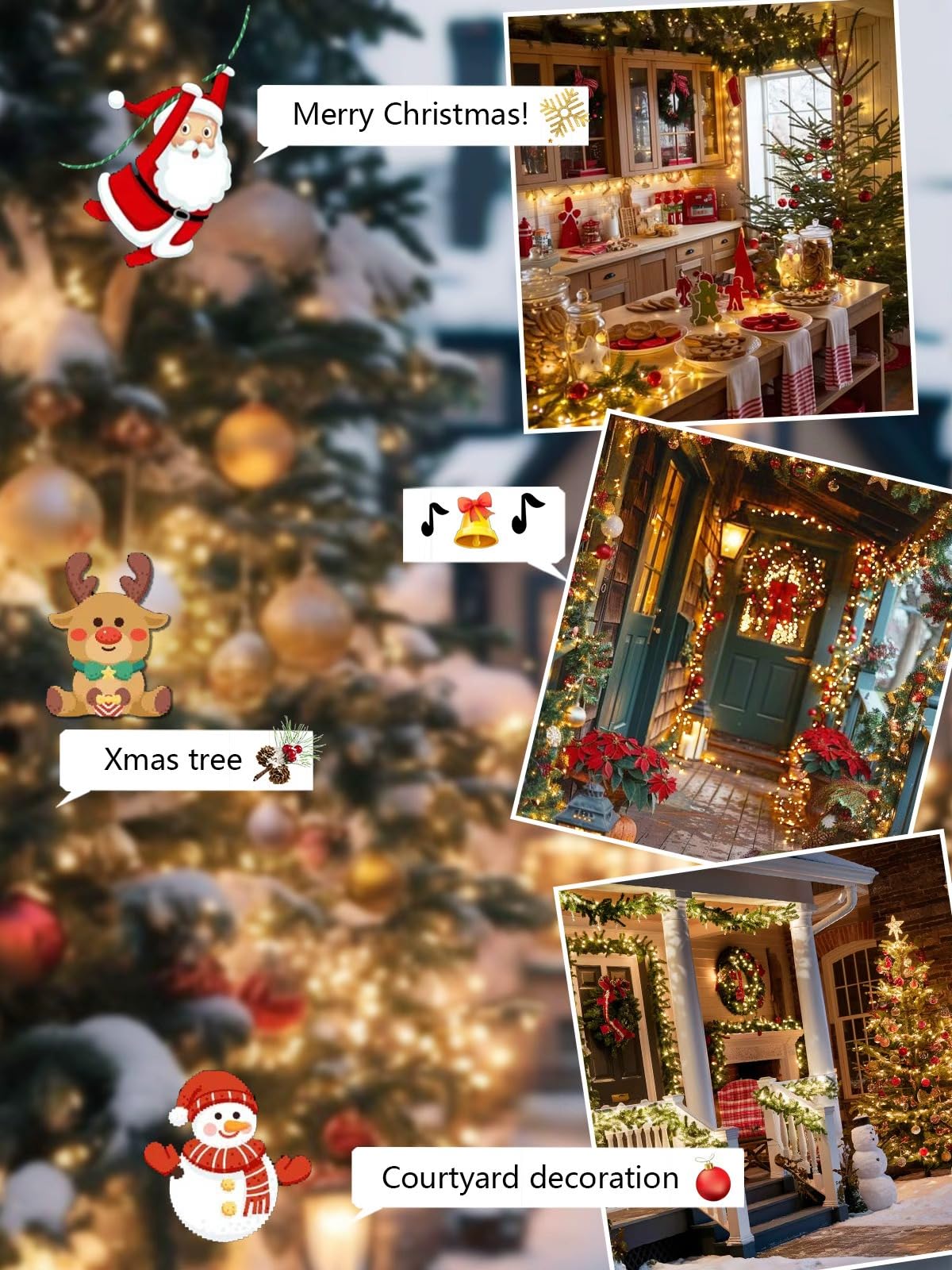 Voice Controlled Christmas Lights With Remote  165 Ft 500 Led String Lights Indoor Outdoor With 12 Modes 3 Timers  Dimmable Twinkle Light Plug In Waterproof For Xmas Tree Party Decor  Warm White
